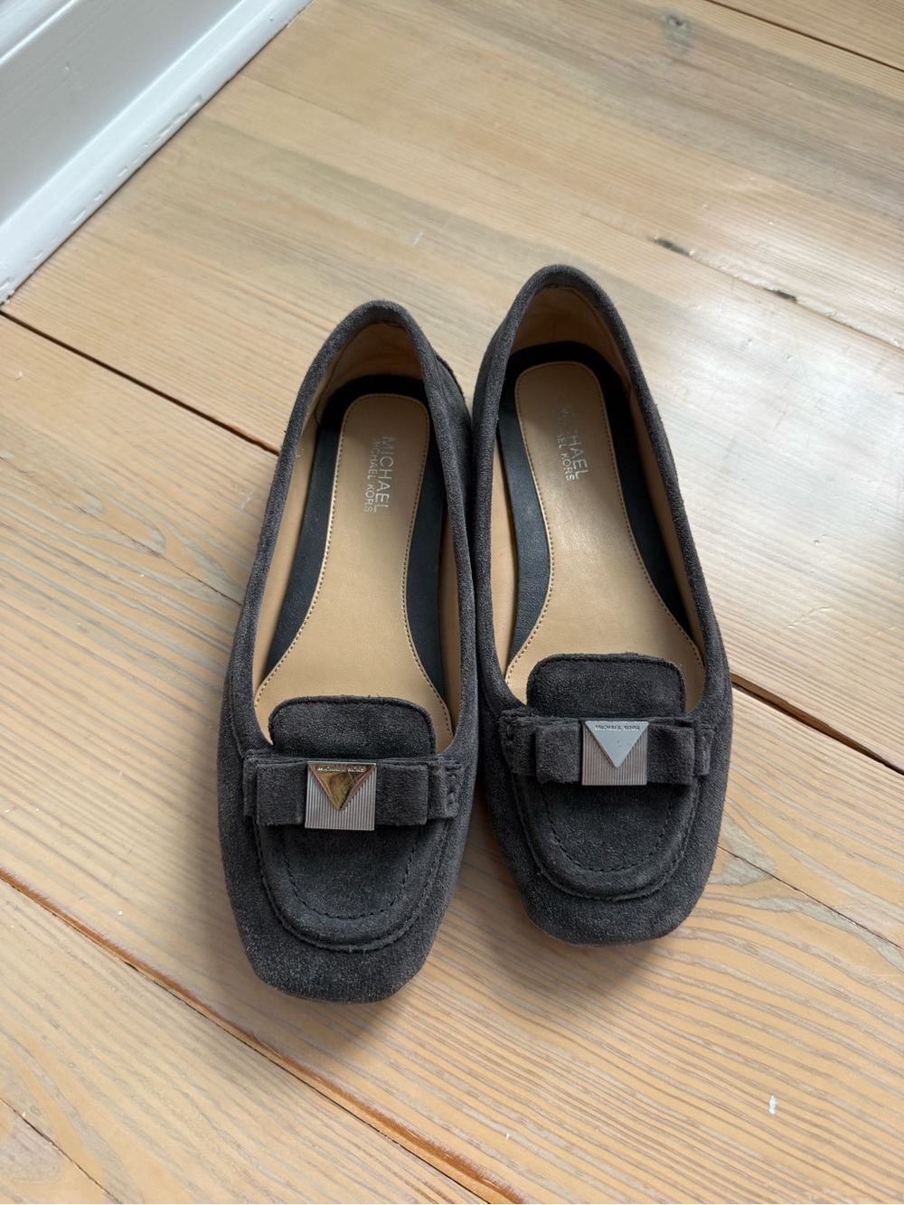 NWOT Michael Kors Suede Loafers